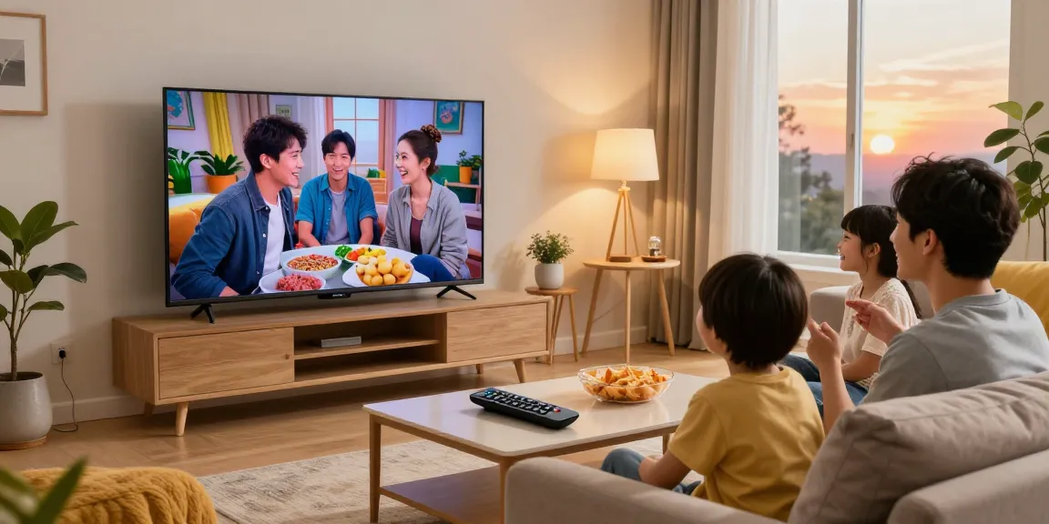 Regardez des films et des séries avec Iron TV dans un salon accueillant.